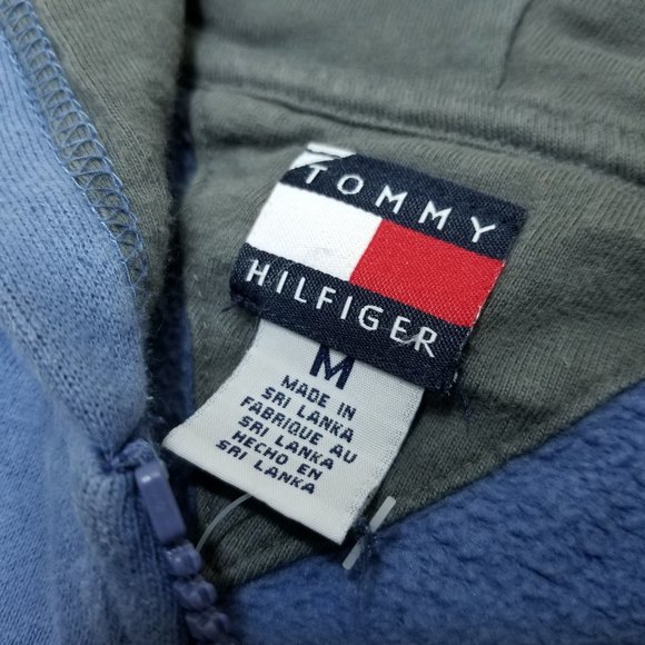 Tommy Hilfiger Jacket - Vintage - Medium - Blue Gr - Picture 8 of 12